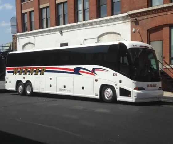 Werner Coach Philadelphia Bus
