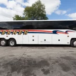 side view of Werner Charter Bus